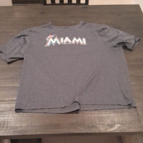 MIAMI MARLINS TSHIRT XL  - Picture 1 of 4